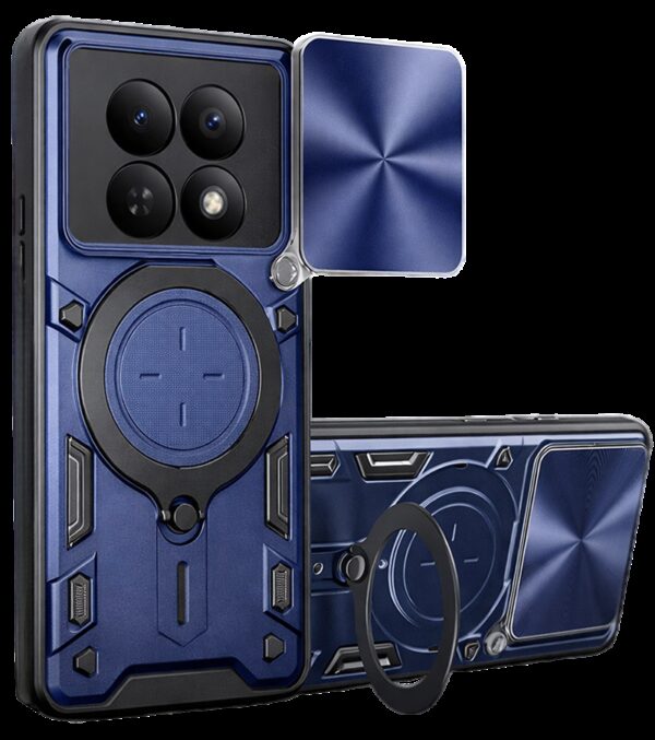 Techsuit Xiaomi Redmi Note 15 4G / 5G CamGuard Pro Θήκη Σκληρή - Blue Techsuit Xiaomi Redmi Note 15 4G / 5G CamGuard Pro Θήκη Σκληρή - Blue