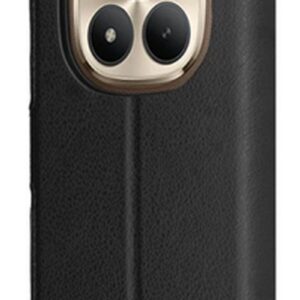 Techsuit Xiaomi Redmi Note 15 Pro Plus 5G / Poco M8 Pro Leather Folio Θήκη Βιβλίo - Black