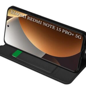 Techsuit Xiaomi Redmi Note 15 Pro Plus 5G / Poco M8 Pro Magskin Θήκη Βιβλίο - Black