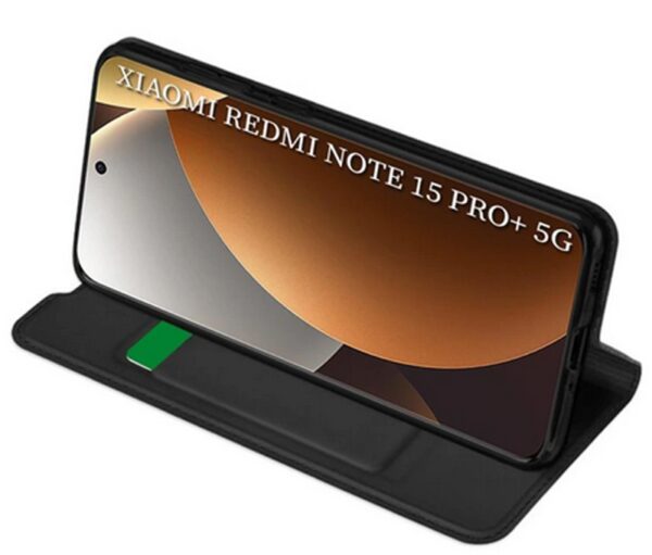Techsuit Xiaomi Redmi Note 15 Pro Plus 5G / Poco M8 Pro Magskin Θήκη Βιβλίο - Black