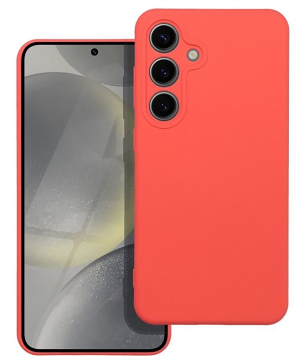 Forcell Samsung Galaxy A55 5G Θήκη Σιλικόνης - Peach