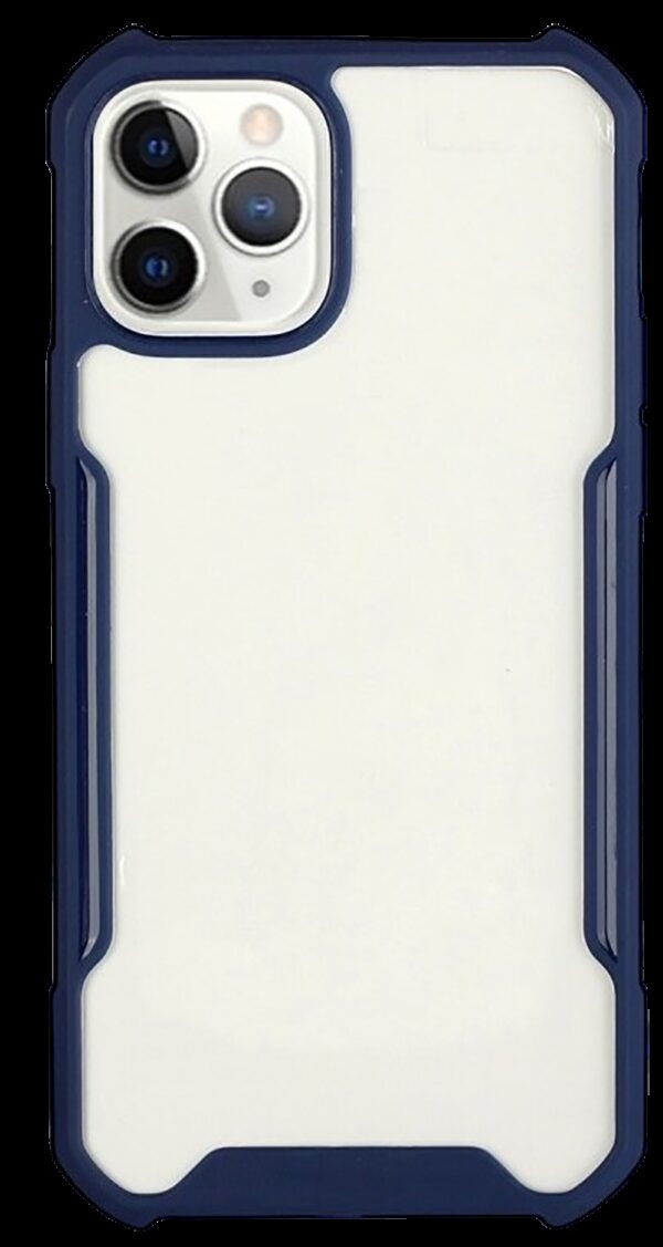 Forcell Xiaomi Redmi Note 9S / 9 Pro / 9 Pro Max Real Shockproof Θήκη με Πλαίσιο Σιλικόνης Διάφανη - Blue