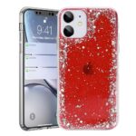 Forcell Xiaomi Redmi Note 9S / 9 Pro / 9 Pro Max Real Brilliant Clear Θήκη Σιλικόνης - Red