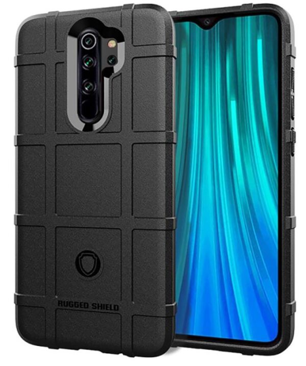 Forcell Xiaomi Redmi Note 8T Full Coverage Shockproof Θήκη Σιλικόνης - Black