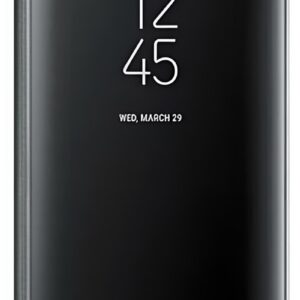 Tel1 Xiaomi Redmi Note 8T Clear View Θήκη Βιβλίο - Black