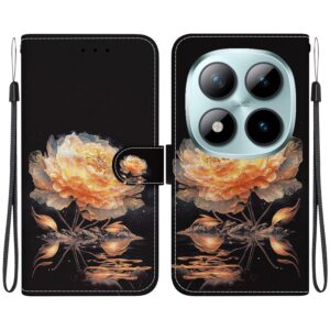 Xiaomi Redmi Note 15 Pro 5G Crystal Texture Colored Leather Drawing-Θήκη Βιβλίο