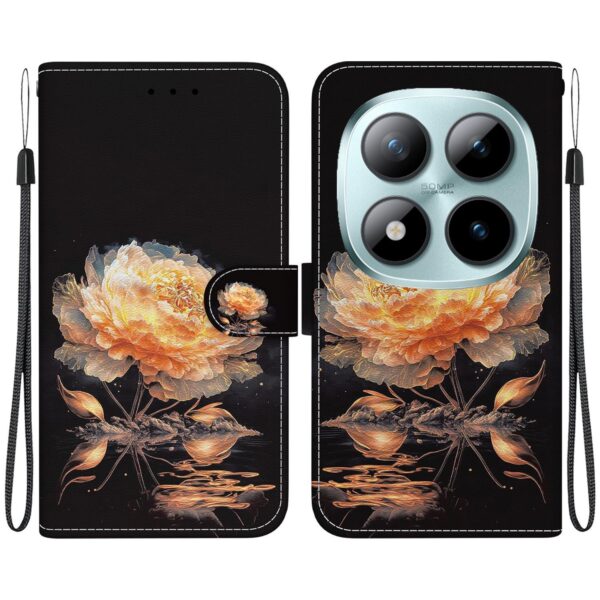 Xiaomi Redmi Note 15 Pro 5G Crystal Texture Colored Leather Drawing-Θήκη Βιβλίο