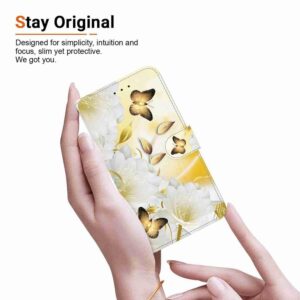 Xiaomi Redmi Note 15 4G / 5G/ Poco M8 5G Crystal Texture Colored Leather Butterfly Drawing-Θήκη Βιβλίο