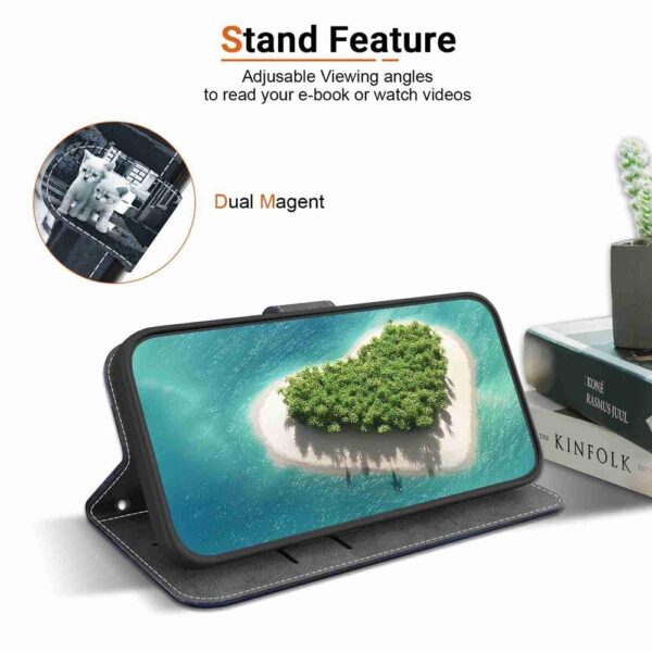 Xiaomi Redmi Note 15 4G / 5G / Poco M8 5G Crystal Texture Colored Leather Cat Tiger Reflection Drawing-Θήκη Βιβλίο