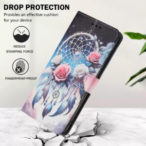 Xiaomi Redmi Note 15 Pro+ 5G Color Pattern Leather Flower Wind Chime Drawing-Θήκη Βιβλίο