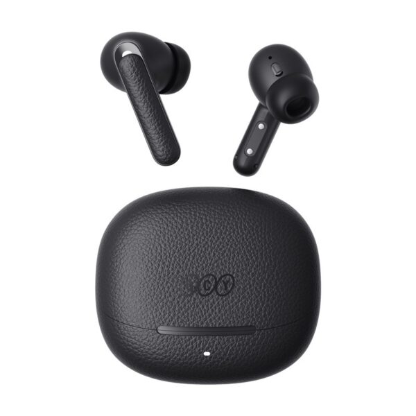 QCY HT15 Buds ANC Bluetooth Handsfree Ακουστικά με Αντοχή στον Ιδρώτα και Θήκη Φόρτισης