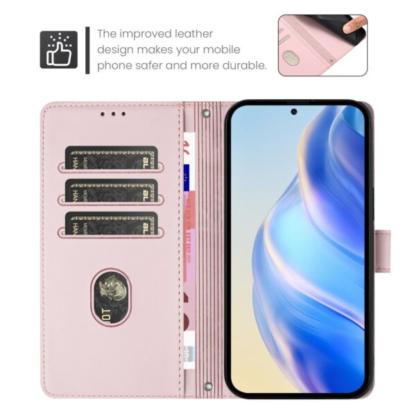 Xiaomi Redmi Note 15 Pro 5G Smile Embossing RFID Leather Pink-Θήκη Βιβλίο
