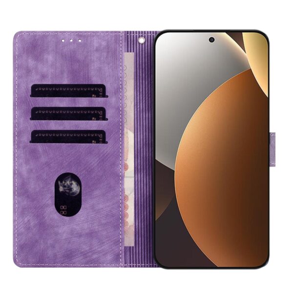 Xiaomi Redmi Note 15 Pro+ 5G Mandala Embossed Retro Frosted Leather Purple-Θήκη Βιβλίο