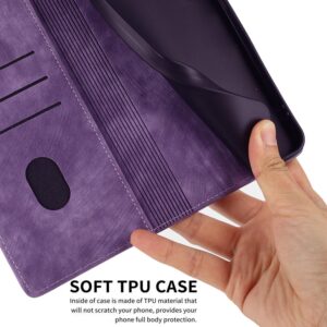 Xiaomi Redmi Note 15 Pro+ 5G Mandala Embossed Retro Frosted Leather Purple-Θήκη Βιβλίο