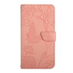 Xiaomi Redmi Note 15 Pro+ 5G Skin Feel Butterfly Embossed Flip Leather Pink-Θήκη Βιβλίο