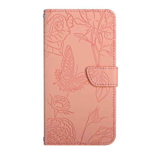 Xiaomi Redmi Note 15 Pro+ 5G Skin Feel Butterfly Embossed Flip Leather Pink-Θήκη Βιβλίο