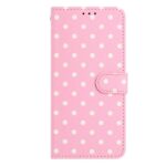 Xiaomi Redmi Note 15 4G / 5G Small Dots Pattern Vegan Leather Pink-Θήκη Βιβλίο