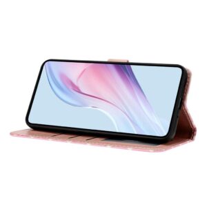 Xiaomi Redmi Note 15 4G / 5G Small Dots Pattern Vegan Leather Pink-Θήκη Βιβλίο