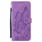 Xiaomi Redmi Note 15 Pro+ Retro Skin Feel Butterflies Embossing Horizontal Flip Leather Purple-Θήκη Βιβλίο