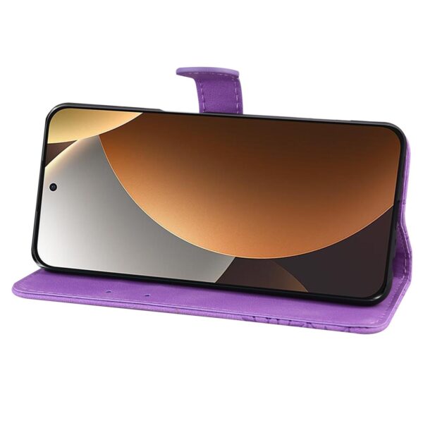 Xiaomi Redmi Note 15 Pro+ Retro Skin Feel Butterflies Embossing Horizontal Flip Leather Purple-Θήκη Βιβλίο