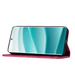 Xiaomi Redmi Note 15 4G / 5G Butterfly Cat Embossing Flip Leather Pink-Θήκη Βιβλίο