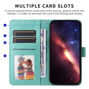 Xiaomi Redmi Note 15 Pro 4G Embossed Sunflower Leather Green-Θήκη Βιβλίο