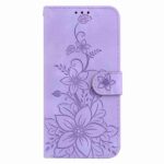 Xiaomi Redmi Note 15 4G / 5G /Poco M8 5G Lily Embossed Leather Purple-Θήκη Βιβλίο