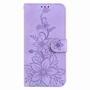 Xiaomi Redmi Note 15 4G / 5G /Poco M8 5G Lily Embossed Leather Purple-Θήκη Βιβλίο