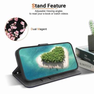 Xiaomi Redmi Note 15 4G / 5G / Poco M8 5G Crystal Texture Colored Leather Plum Bossom Drawing-Θήκη Βιβλίο