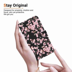 Xiaomi Redmi Note 15 4G / 5G / Poco M8 5G Crystal Texture Colored Leather Plum Bossom Drawing-Θήκη Βιβλίο