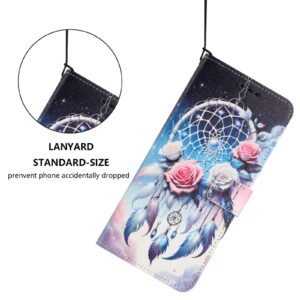 Xiaomi Redmi Note 15 Pro 4G Color Pattern Leather Flower Wind Chime Drawing-Θήκη Βιβλίο