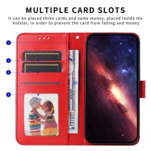 Xiaomi Redmi Note 15 Pro 4G Embossed Sunflower Leather Red-Θήκη Βιβλίο