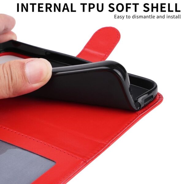 Xiaomi Redmi Note 15 Pro 4G Embossed Sunflower Leather Red-Θήκη Βιβλίο