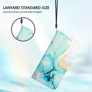 Xiaomi Redmi Note 15 Pro 5G PT003 Marble Pattern Flip Leather Green-Θήκη Βιβλίο