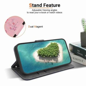 Xiaomi Redmi Note 15 4G / 5G/ Poco M8 5G Crystal Texture Colored Leather Cherry Blossoms Drawing-Θήκη Βιβλίο