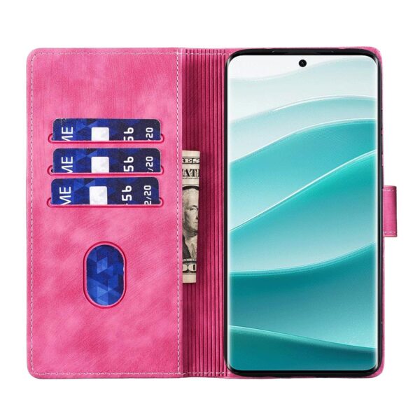 Xiaomi Redmi Note 15 4G / 5G Pen Heart Cat Embossed Leather Pink-Θήκη Βιβλίο
