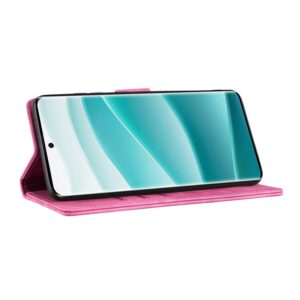 Xiaomi Redmi Note 15 4G / 5G Pen Heart Cat Embossed Leather Pink-Θήκη Βιβλίο