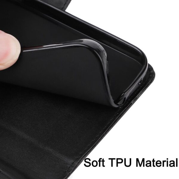 Xiaomi Redmi Note 15 Pro 4G Classic Calf Texture Flip Leather Black-Θήκη Βιβλίο