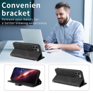 Xiaomi Redmi Note 15 Pro 5G Skin Feel Life Tree Metal Button Leather Black-Θήκη Βιβλίο