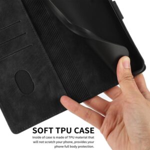 Xiaomi Redmi Note 15 Pro+ 5G Mandala Embossed Retro Frosted Leather Black-Θήκη Βιβλίο