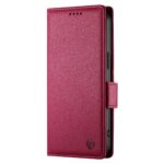 Xiaomi Redmi Note 15 Pro 4G Side Buckle Magnetic Frosted Leather Wine Red-Θήκη Βιβλίο