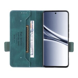 Xiaomi Redmi Note 15 5G / 4G/ Poco M8 5G Magnetic Clasp Leather Green-Θήκη Βιβλίο