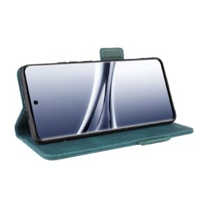 Xiaomi Redmi Note 15 5G / 4G/ Poco M8 5G Magnetic Clasp Leather Green-Θήκη Βιβλίο