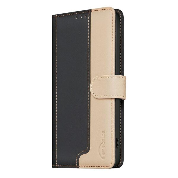 Binfen Xiaomi Redmi Note 15 Pro 4G Color Matching RFID Anti-theft Leather Black Binfen Xiaomi Redmi Note 15 Pro 4G Color Matching RFID Anti-theft Leather Black