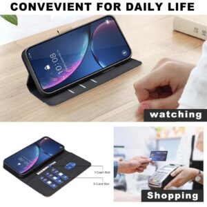 Binfen Xiaomi Redmi Note 15 5G Splicing Color Hollow Flower Pattern RFID Leather Black-Θήκη Βιβλίο