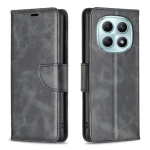 Binfen Xiaomi Redmi Note 15 Pro 4G Lambskin Texture Pure Color Flip Leather Black-Θήκη Βιβλίο