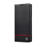 Lc. Imeeke Xiaomi Redmi Note 15 Pro+ 5G Carbon Fiber Leather Horizontal Black-Θήκη Βιβλίο