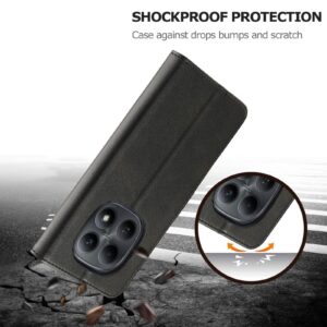 Lc. Imeeke Xiaomi Redmi Note 15 Pro+ 5G Calf Texture Leather Black-Θήκη Βιβλίο