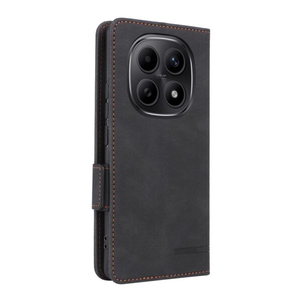 Lc.Imeeke Xiaomi Redmi Note 15 5G / 4G/ Poco M8 5G Magnetic Clasp Leather Black-Θήκη Βιβλίο