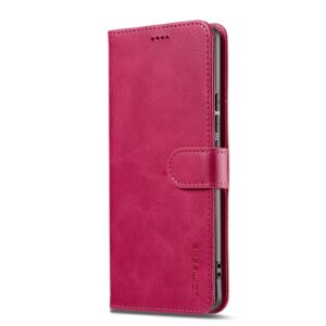 Lc. Imeeke Xiaomi Redmi Note 15 Pro 4G Calf Texture Leather Pink-Θήκη Βιβλίο